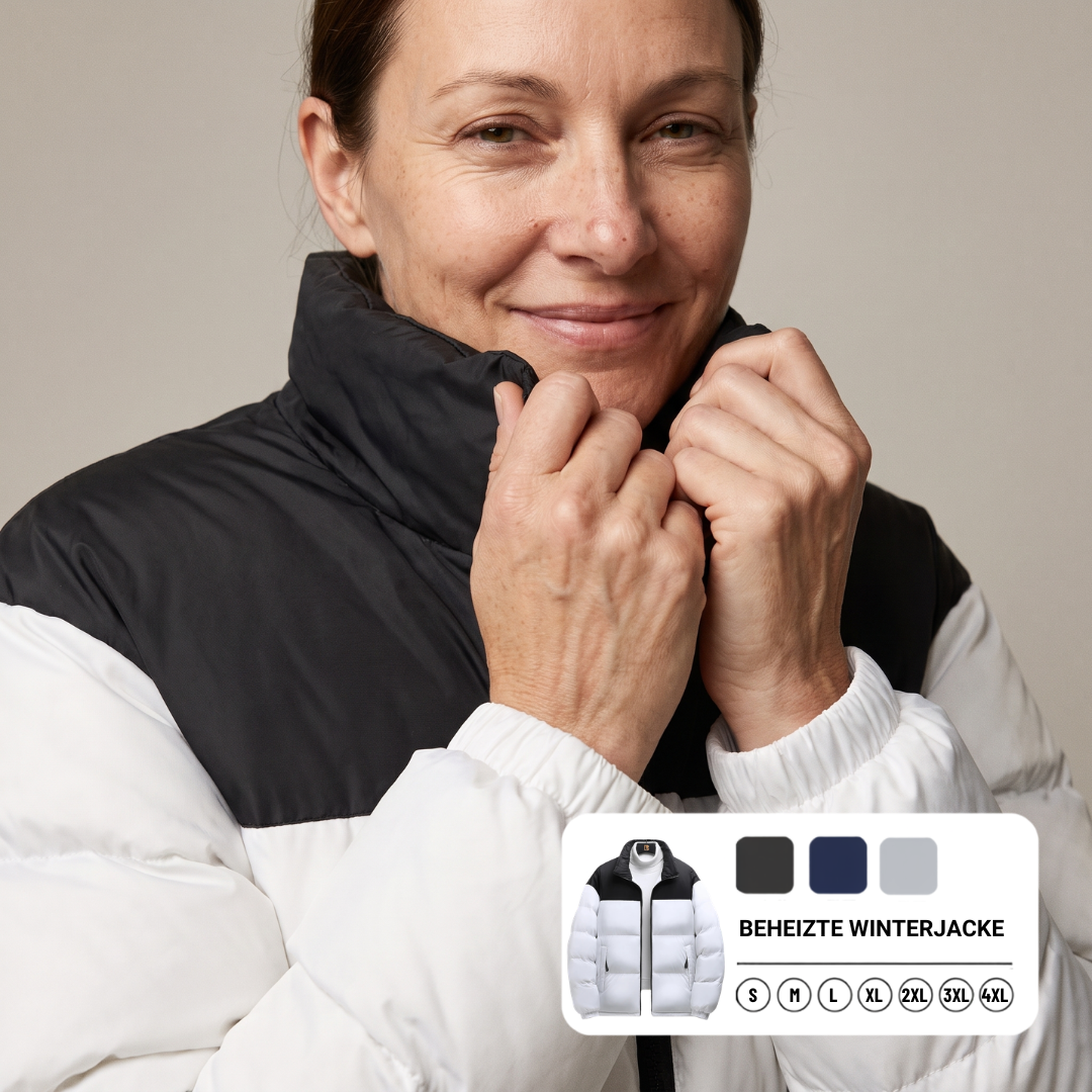 Beheizte Winterjacke – 6 Heiz-Zonen, wasserdicht & extra warm für Damen & Herren