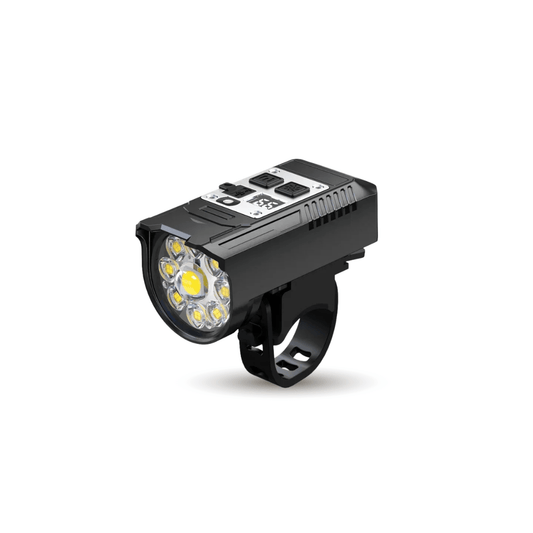 20W Wiederaufladbarer 9-LED Fahrradscheinwerfer & Powerbank