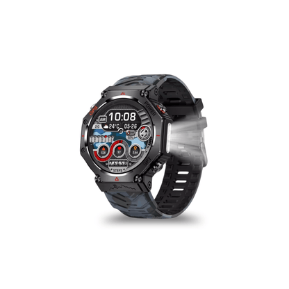 Militär GPS Smartwatch – AMOLED, 10ATM, HD Bluetooth-Anruf