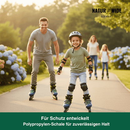 Verstellbare Inline Skates – Leuchtrollen (Kinder & Erwachsene)