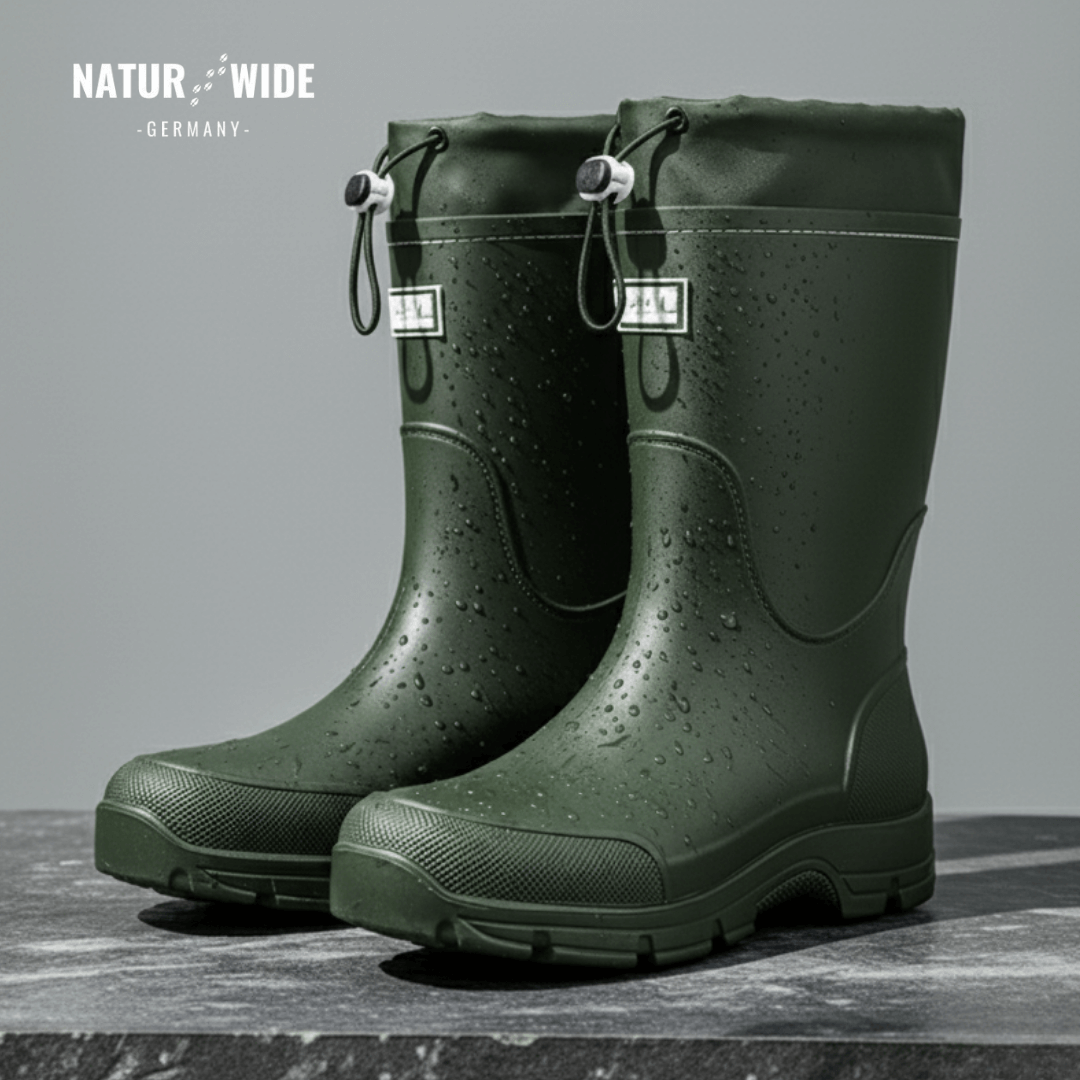 Wasserdichte Outdoor Gummistiefel unisex – Rutschfest, robust & langlebig