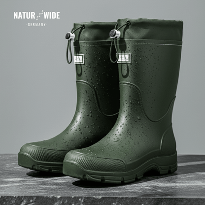 Wasserdichte Outdoor Gummistiefel unisex – Rutschfest, robust & langlebig