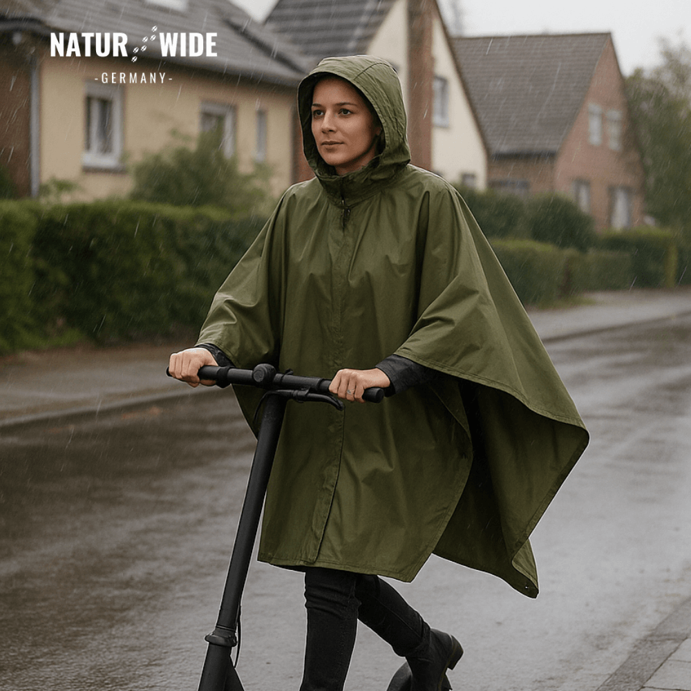 3 in 1 Regenponcho – Schutz für jede Wetterlage