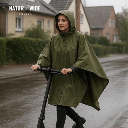 3 in 1 Regenponcho – Schutz für jede Wetterlage