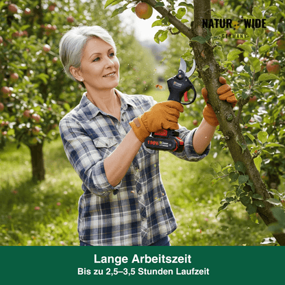 Elektrische Akku-Astschere – 30mm Schnittstärke (2 Akkus)