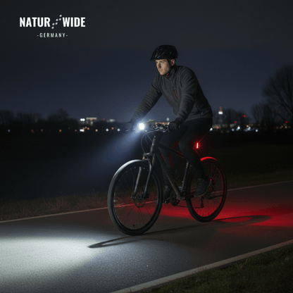 Fahrradlicht Set Front + Rücklicht