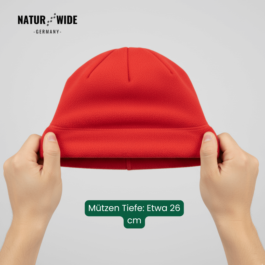 Winddichte Polar-Fleece Mütze