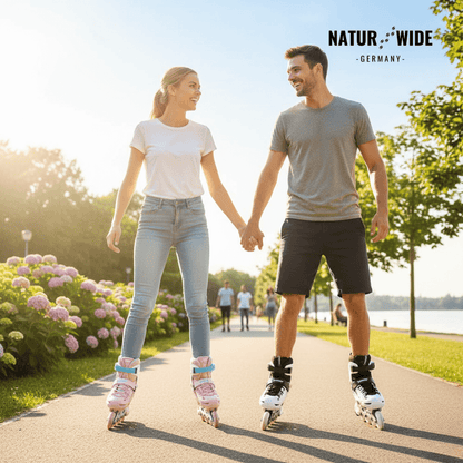 Verstellbare Inline Skates – Leuchtrollen (Kinder & Erwachsene)