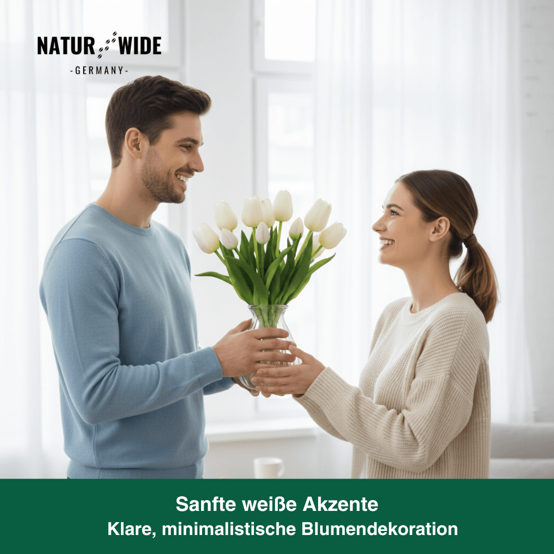 5er Bundle Künstliche Tulpen – Realistische Deko Blumen