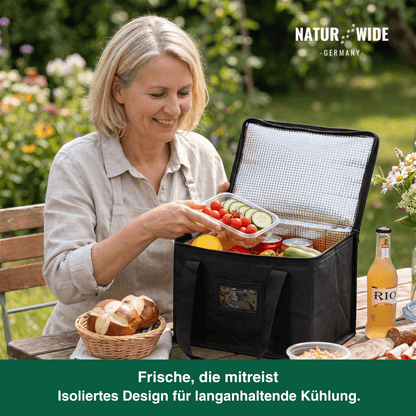 Isolierte Kühltasche – Essen & Getränke stundenlang frisch