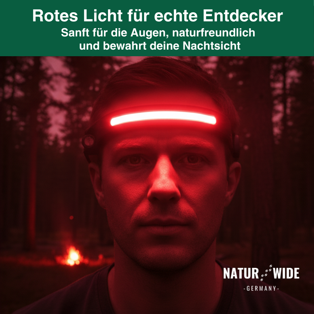 Naturwide Stirnlampe - Das Original