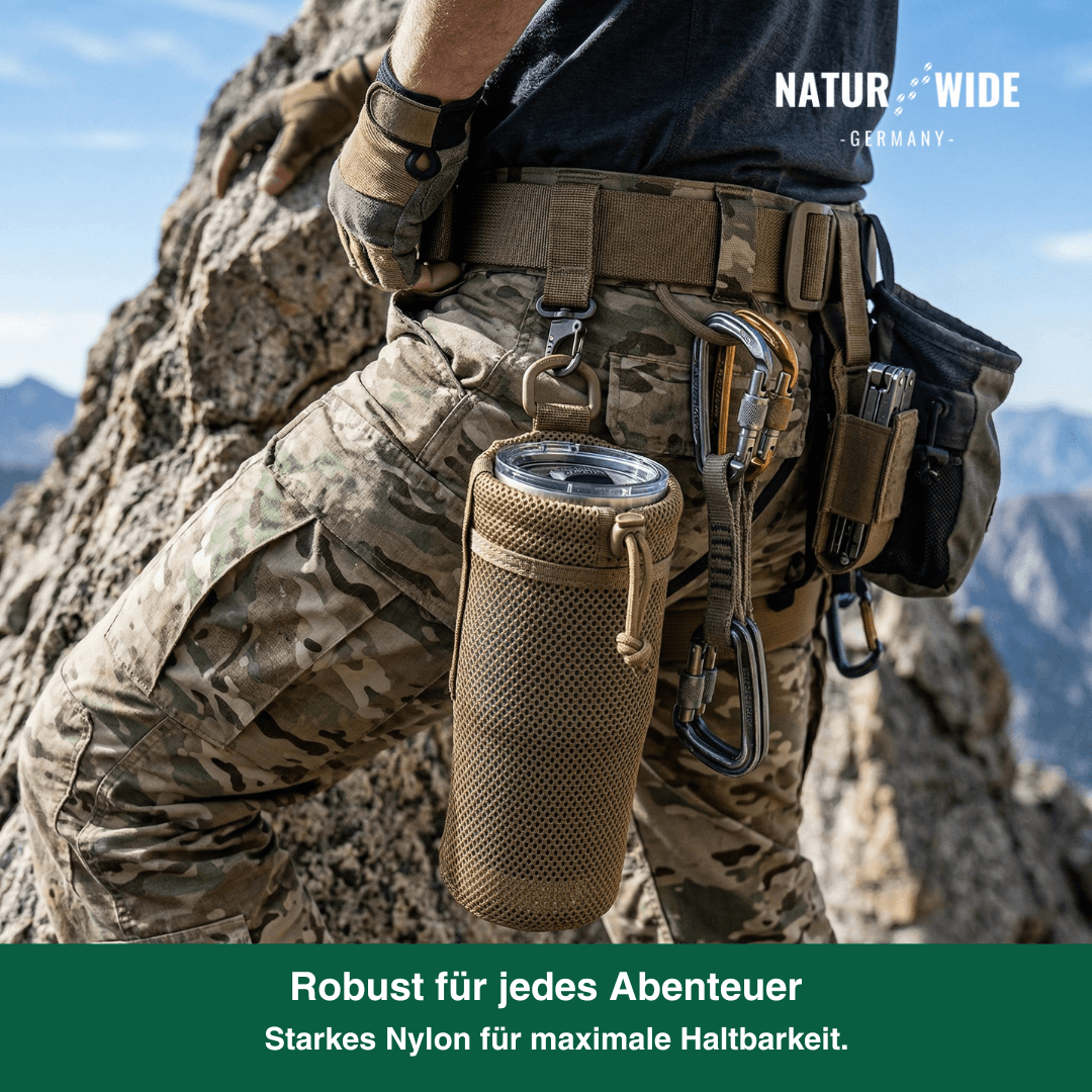 Taktische MOLLE Faltbare Wasserflaschen-Tasche