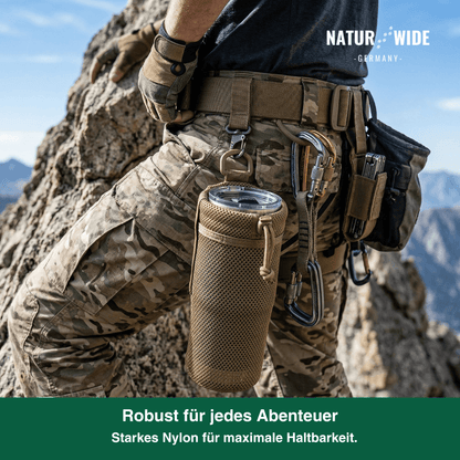 Taktische MOLLE Faltbare Wasserflaschen-Tasche