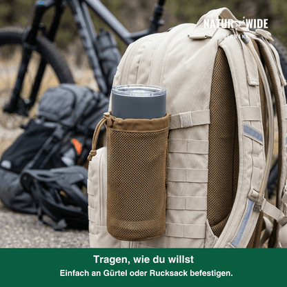 Taktische MOLLE Faltbare Wasserflaschen-Tasche