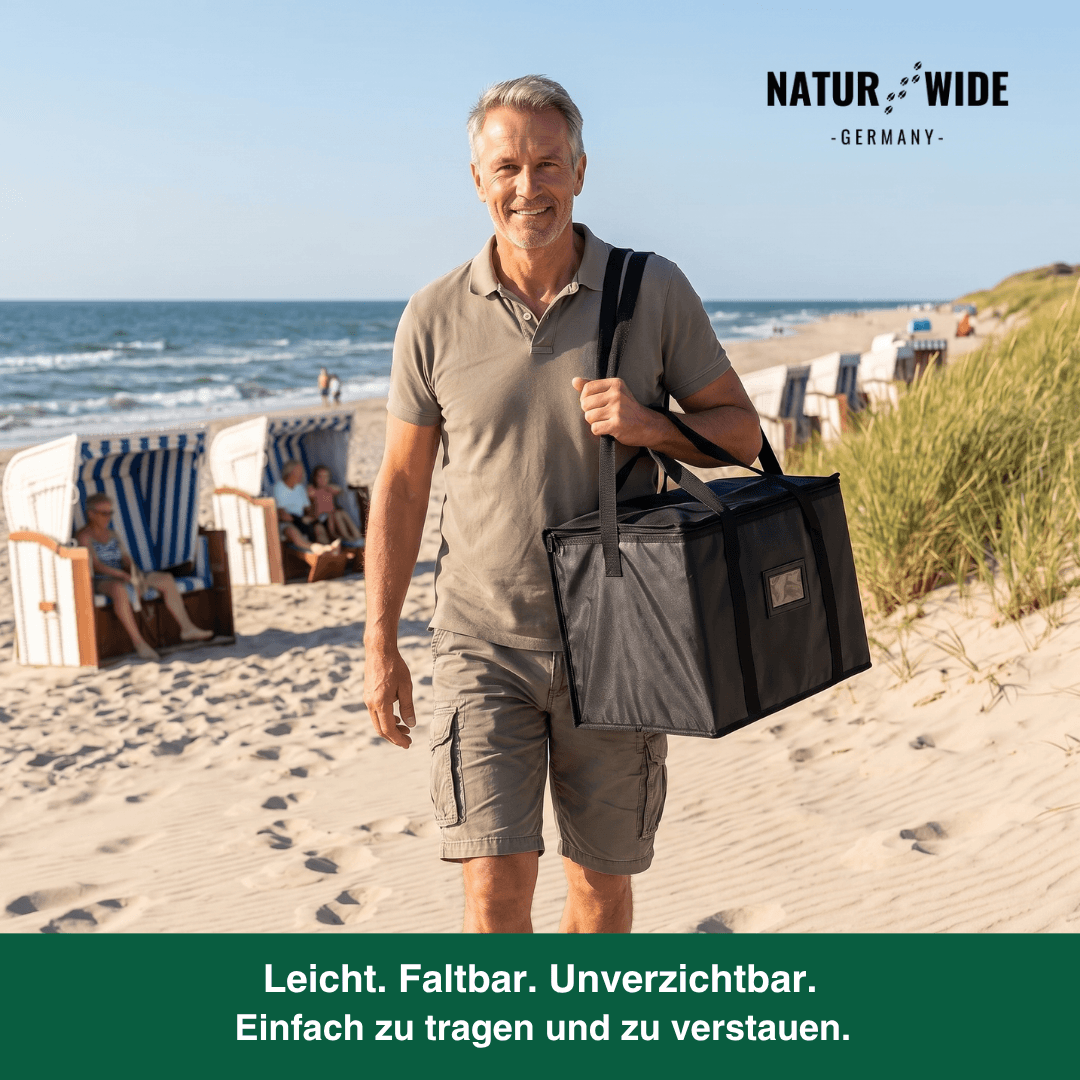 Isolierte Kühltasche – Essen & Getränke stundenlang frisch