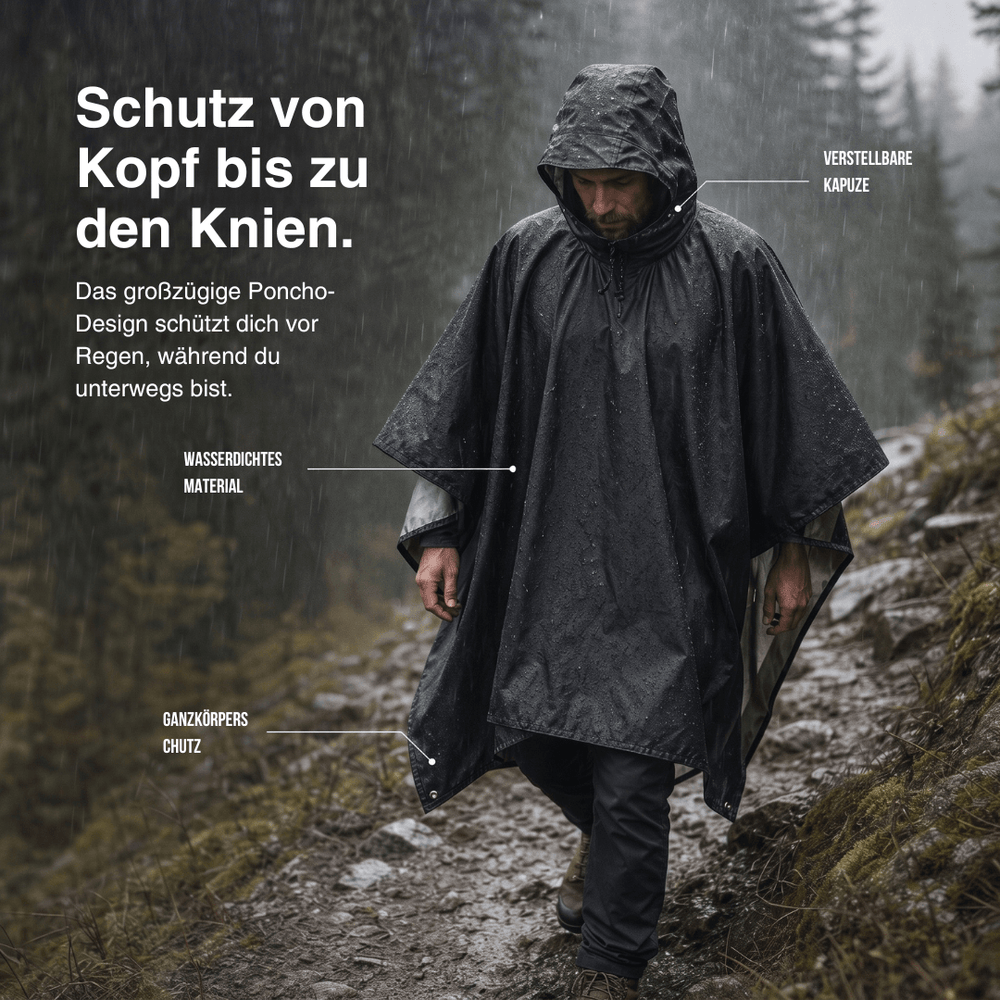 Wasserdicht & windfest für maximalen Schutz