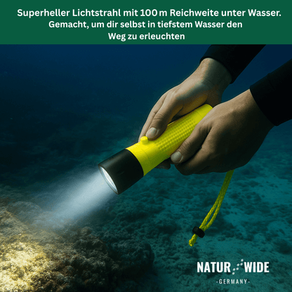 Leistungsstarke Tauchlampe