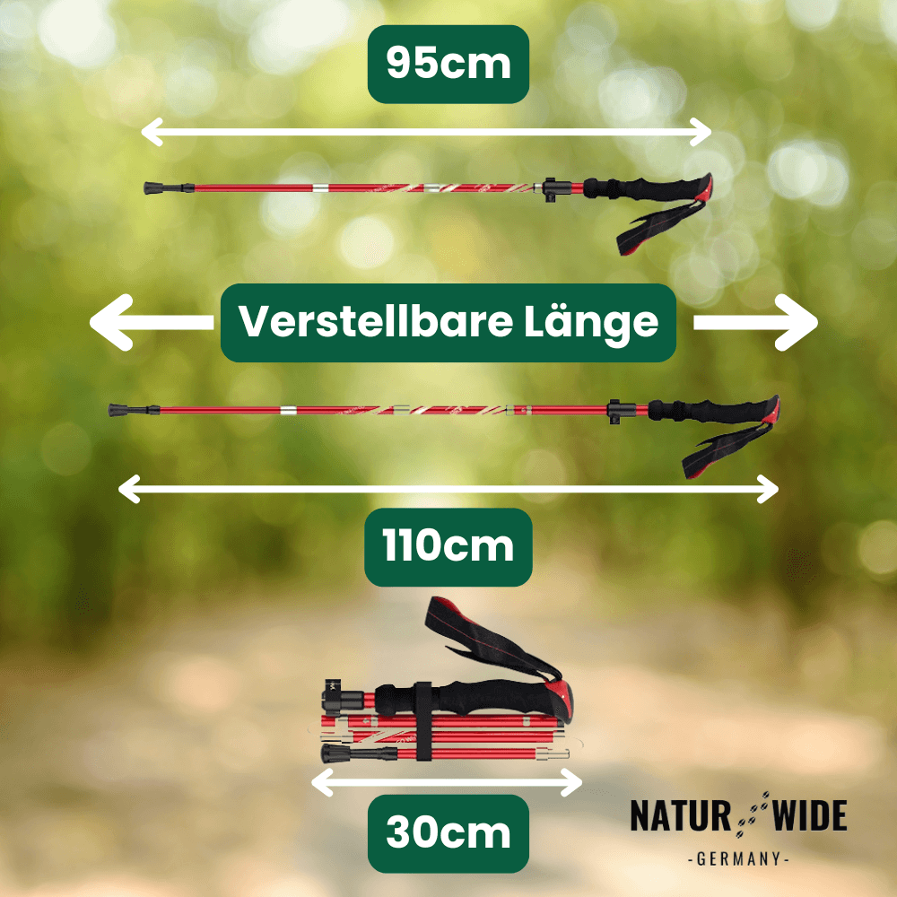 TrekMaster – Ultraleichte Wanderstöcke für jedes Gelände