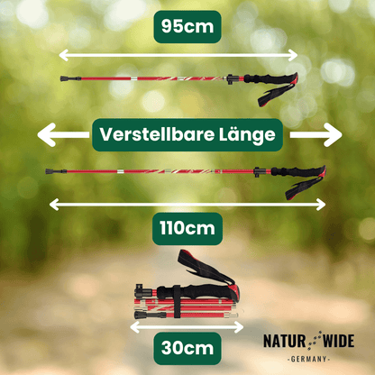 TrekMaster – Ultraleichte Wanderstöcke für jedes Gelände