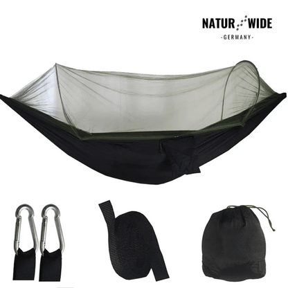 Camping-Hängematte mit Moskitonetz