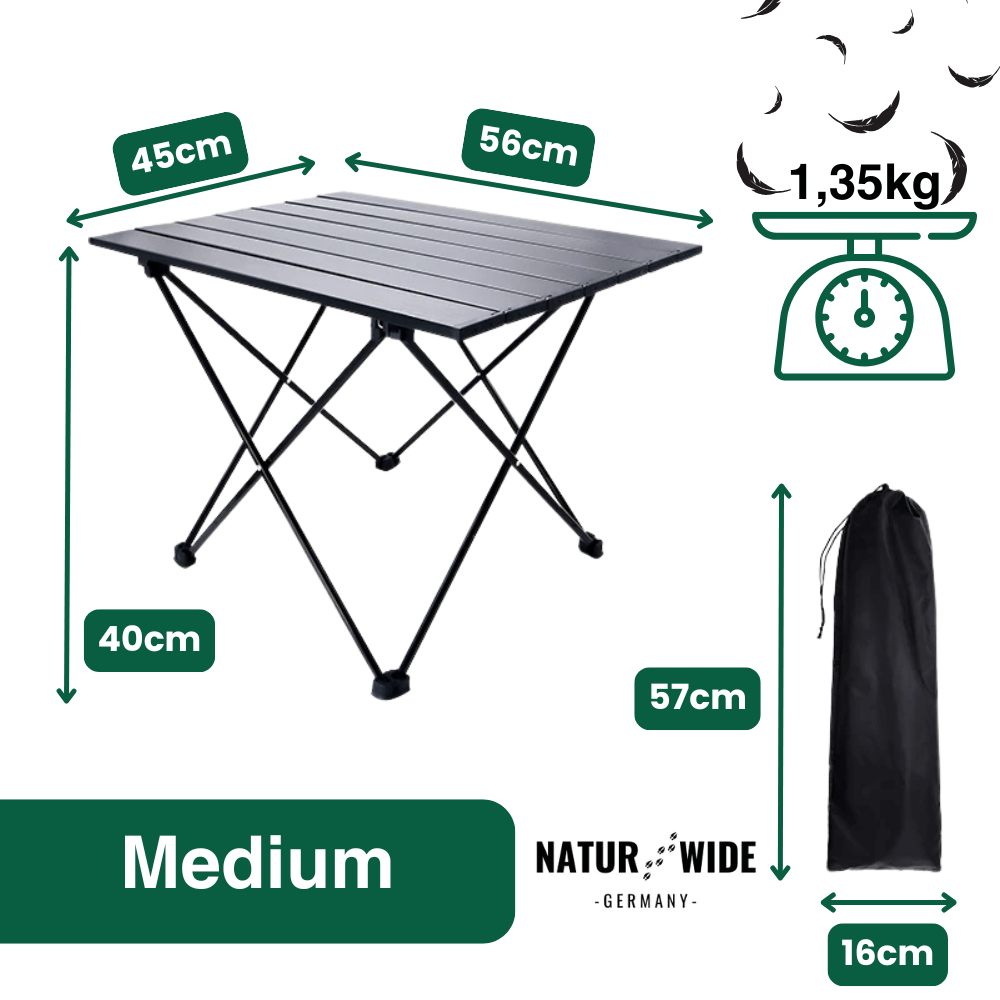 Ultraleichter & robuster Camping-Tisch