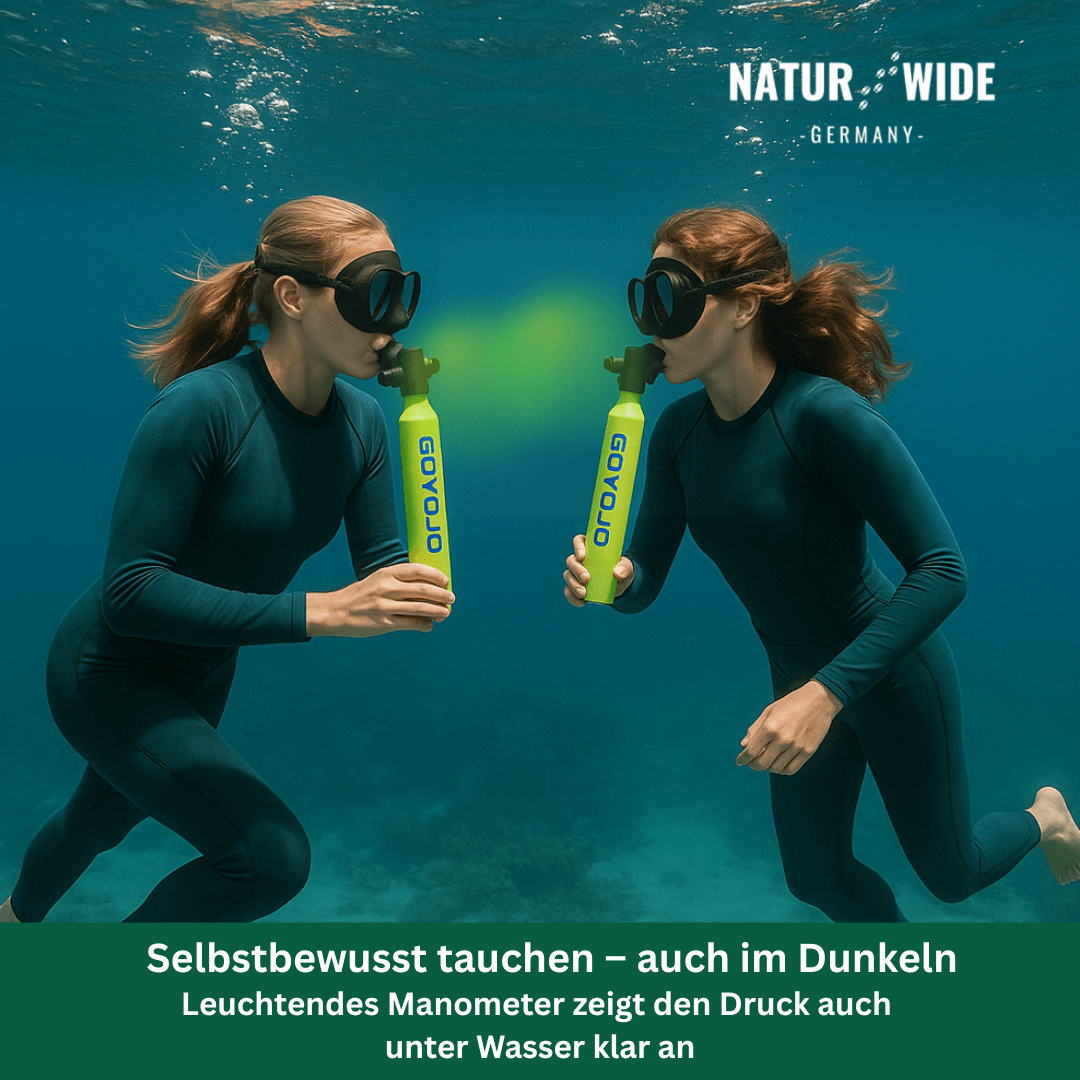 Mini-Tauchflasche – Kompakte Sauerstoffversorgung