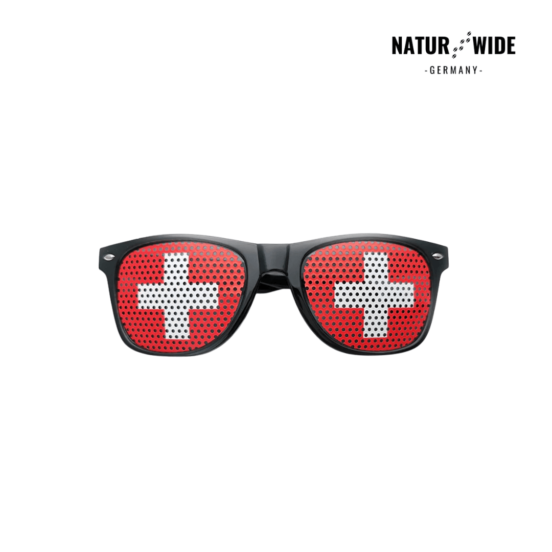 WM Flaggen-Sonnenbrille – 42 Länder Fan-Eyewear