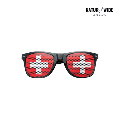WM Flaggen-Sonnenbrille – 42 Länder Fan-Eyewear