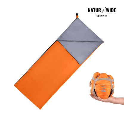 Ultraleichter Envelope-Schlafsack – 3-Jahreszeiten Camping & Reisen