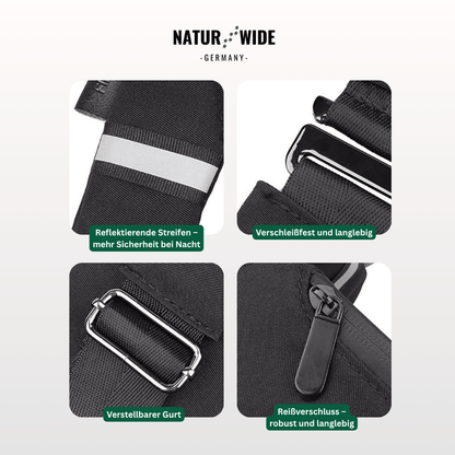 Anti-Diebstahl-Slingtasche – Unisex Umhängetasche aus Nylon