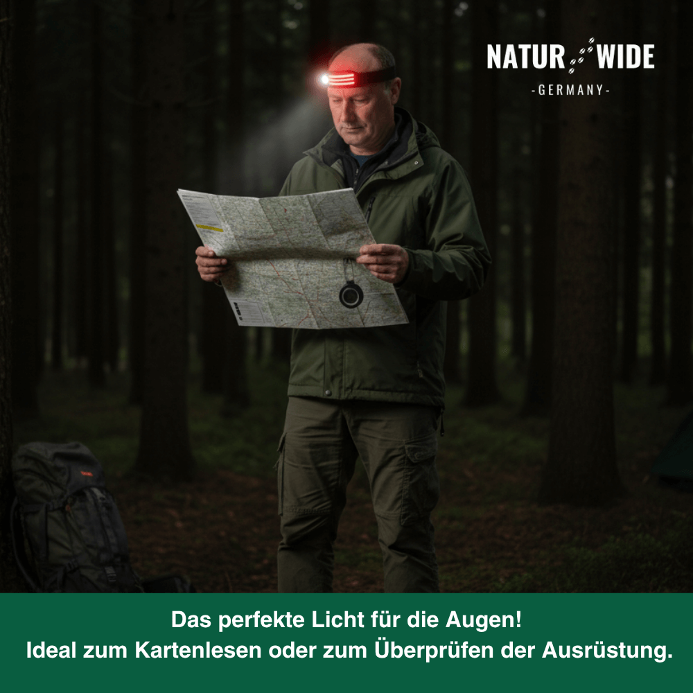 Naturwide Stirnlampe - Das Original