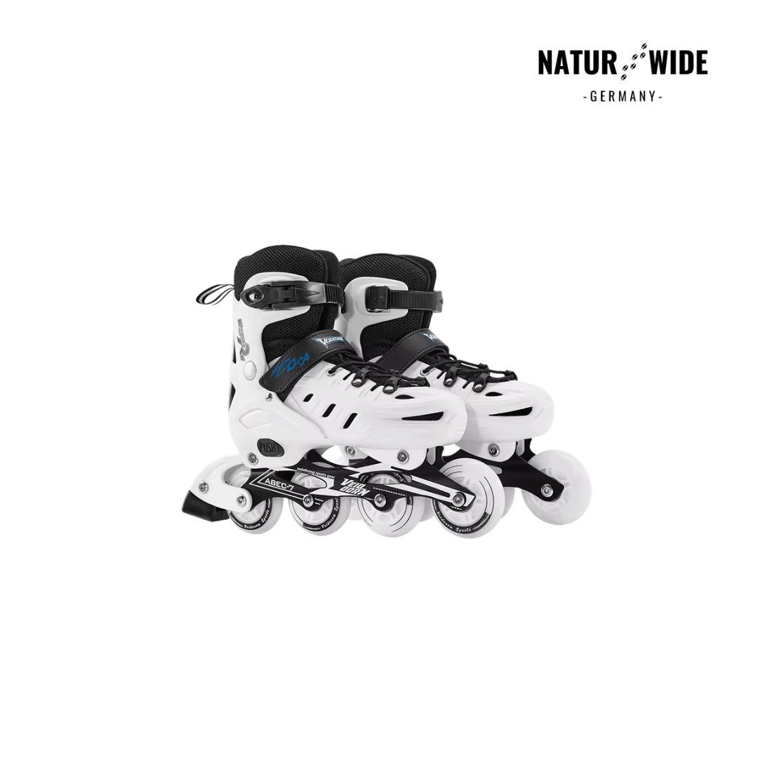 Verstellbare Inline Skates – Leuchtrollen (Kinder & Erwachsene)