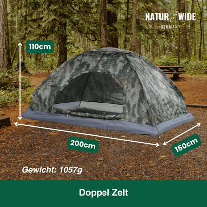 Naturwide Explorer Zelt – Ultraleicht & kompakt für 1–2 Personen