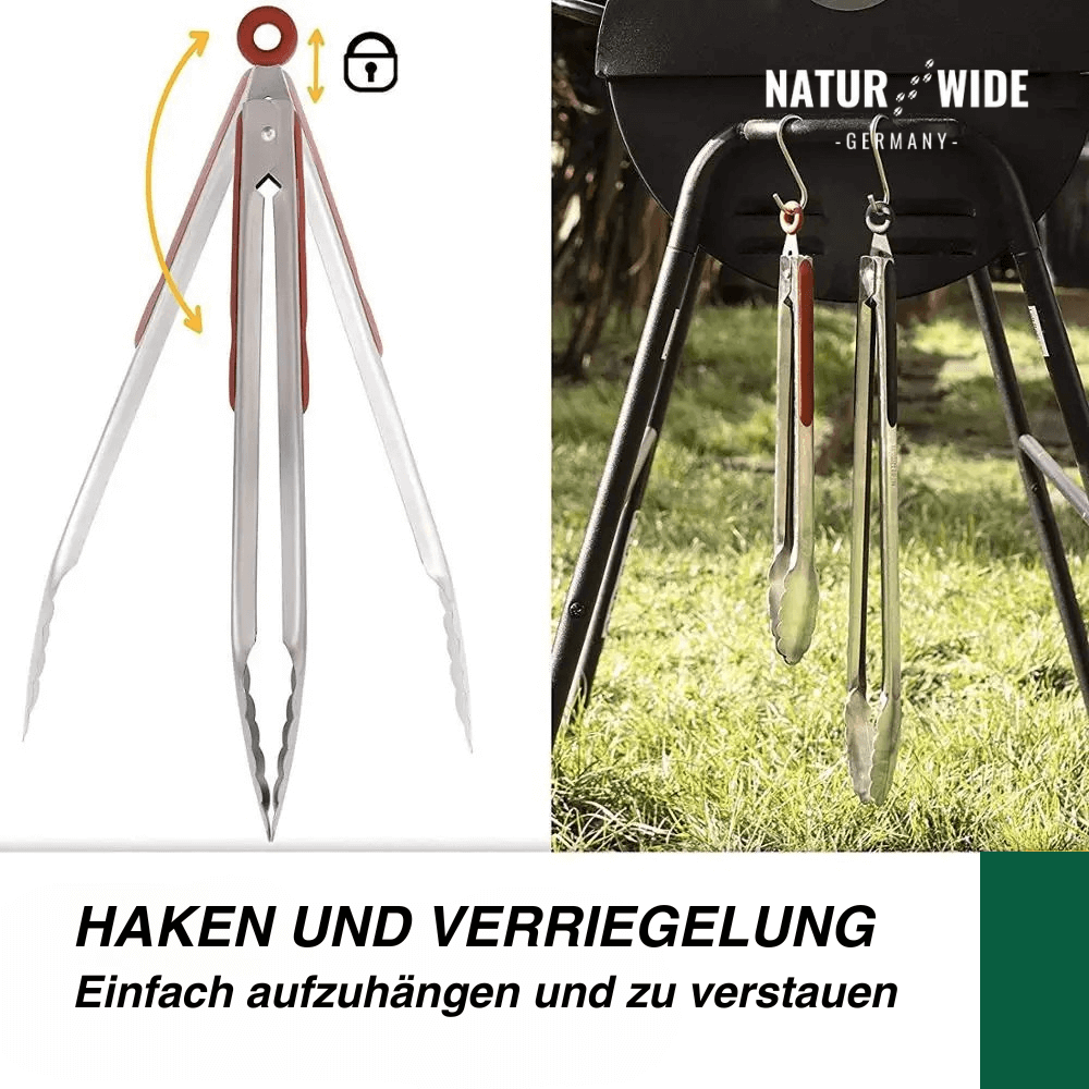 Edelstahl-Küchenzange