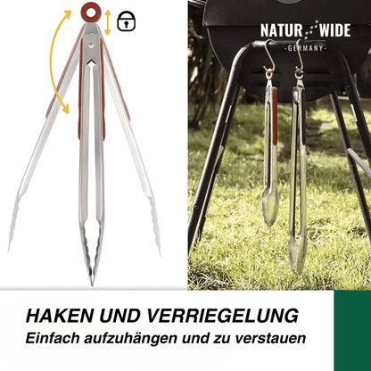 Edelstahl-Küchenzange