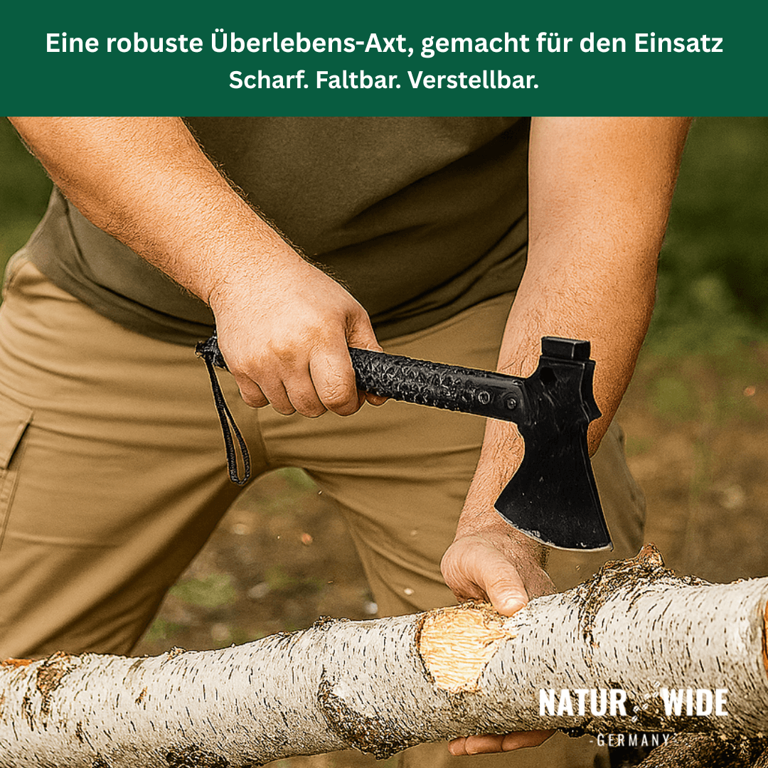 Vielseitige Tactical Axt – Dein ultimatives Outdoor-Tool
