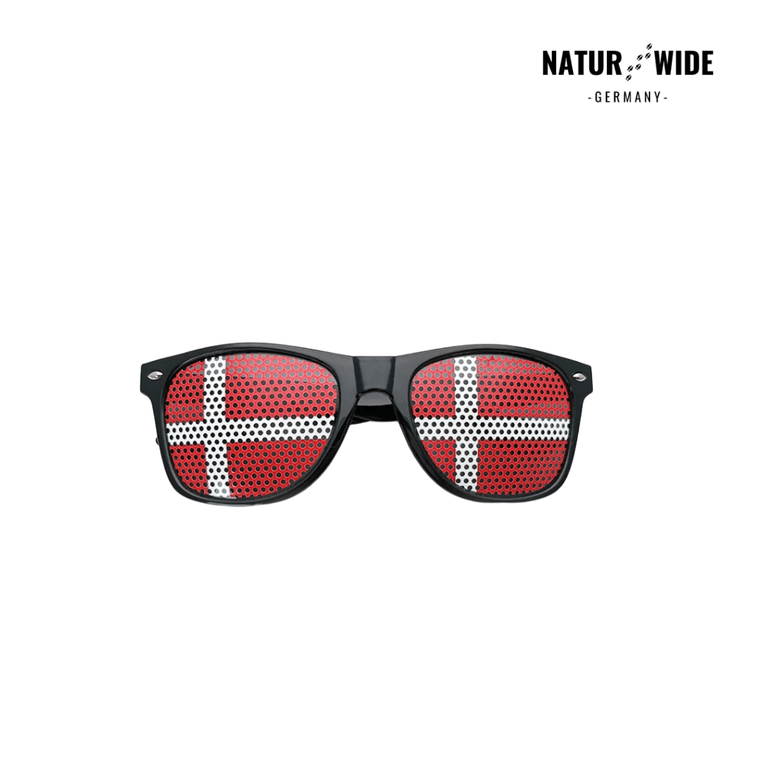 WM Flaggen-Sonnenbrille – 42 Länder Fan-Eyewear