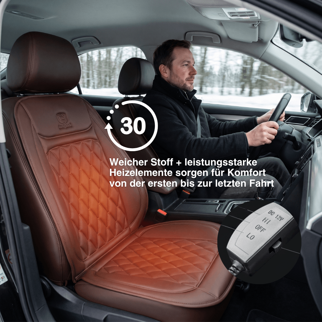 Beheizte Autositzauflage