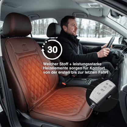 Beheizte Autositzauflage