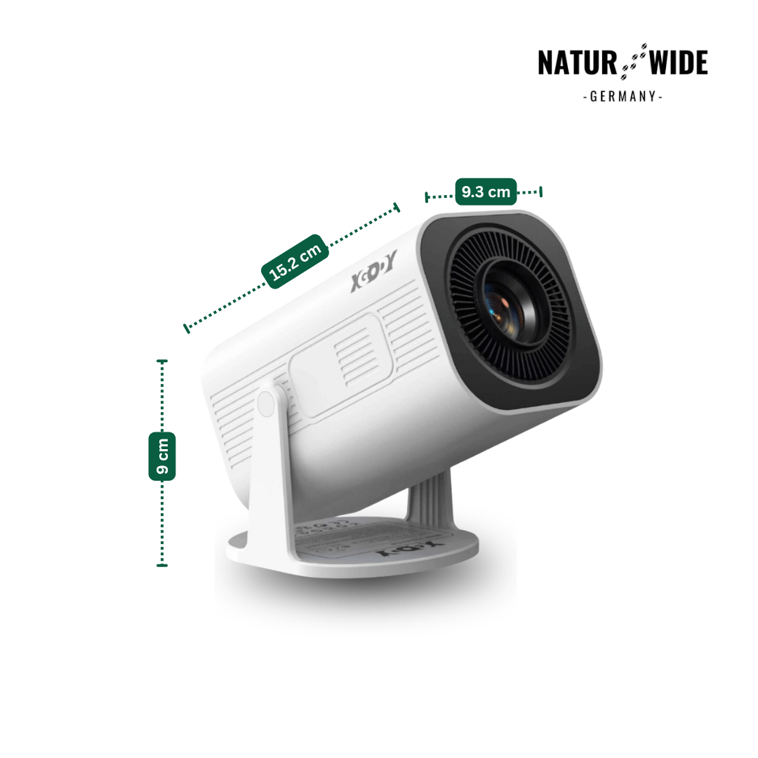 4K Smart Mini-Projektor – WiFi6 Android Heim & Outdoor