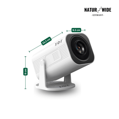 4K Smart Mini-Projektor – WiFi6 Android Heim & Outdoor