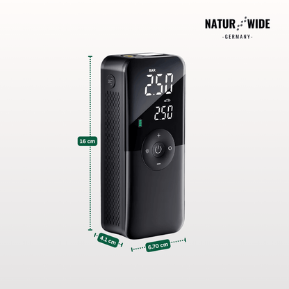 Kabelloser Reifenkompressor – Tragbarer Digitaler Luftkompressor & Powerbank