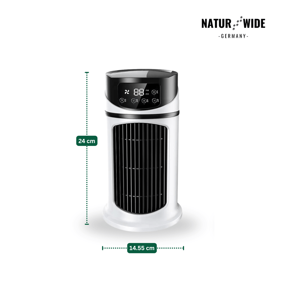 PolarBreeze® - Mini Mobile Klimaanlage 3-in-1 – Kühler, Befeuchter & Luftreiniger