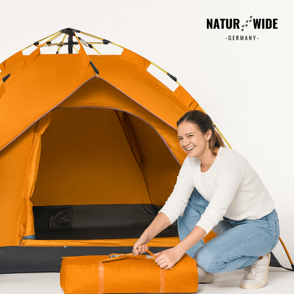 zelt selbstaufbauend Naturwide Outdoor Zelt