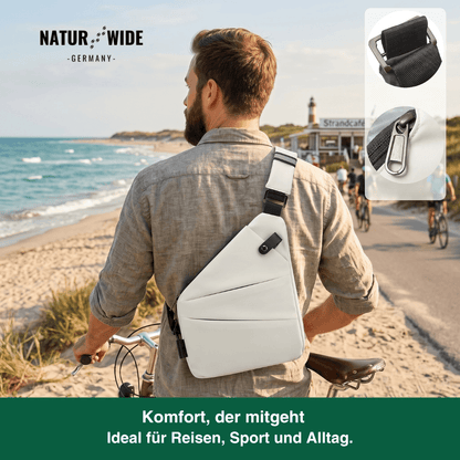 Anti-Diebstahl-Slingtasche – Unisex Umhängetasche aus Nylon