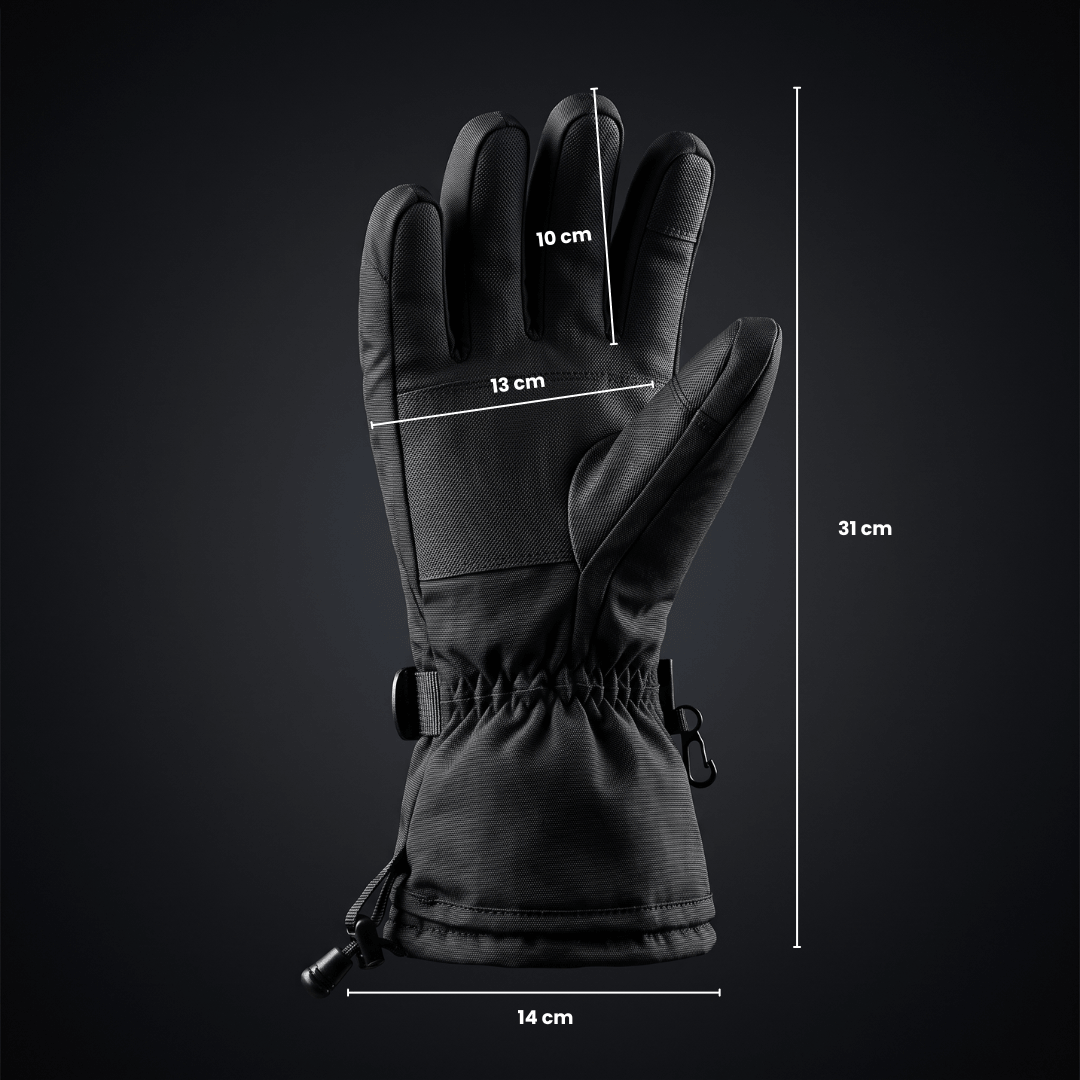 Beheizte Handschuhe – 3 Heizstufen, wasserdicht & winddicht