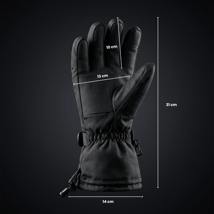 Beheizte Handschuhe – 3 Heizstufen, wasserdicht & winddicht