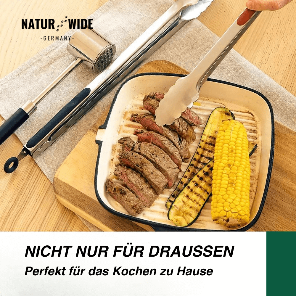 Edelstahl-Küchenzange