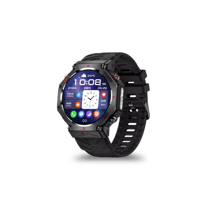 Militär GPS Smartwatch – AMOLED, 10ATM, HD Bluetooth-Anruf