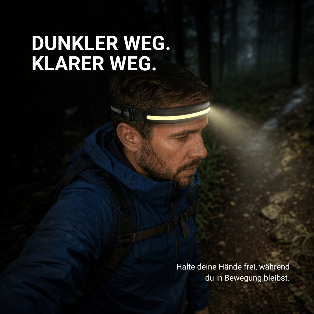 Naturwide Stirnlampe Pro - Das Original